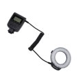 thumbnail image 1 of Flash del anillo LED, Pantalla LCD 4 Modos de Iluminación 3000K-15000K Flash de Anillo de Macro de Plástico para Fotogramación, 1 of 7