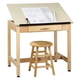 thumbnail image 3 of Diversified Woodcrafts DT-9A30 36 x 24 x 30 Art-Drafting Table, 3 of 3