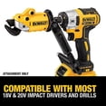 thumbnail image 5 of DEWALT Cisailles en Métal, Prêtes pour l'Impact (DWASHRIR), 5 of 5