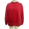 thumbnail image 5 of ABATAB Womens Oversized Sweatshirts Turtleneck Long Sleeve Casual Solid Color Tops Comfy Fall Fashion Outfits Winter Clothes, 5 of 7