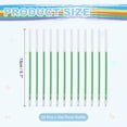 thumbnail image 2 of Uxcell 0.8mm Gel Pens Refills, 24 Pack Glitter Gel Pens Sparkle Metallic Ink Medium Point Colored Refill Set for Adults Coloring Books Journaling Scrapbooking Art Drawing, Blue Green, 2 of 6