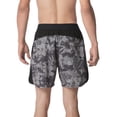 thumbnail image 3 of Traje de baño Speedo  Hombre Hidden Trop Gris 7784380-020, 3 of 6