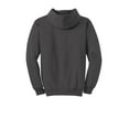 thumbnail image 6 of Port & Company Essential Fleece Pullover Hooded Sweatshirt-L (Charcoal), 6 of 6