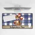 thumbnail image 4 of Patriotic Manx 4th of July Independence Paws Desk Mat Full Keyboard Mouse Pad Cat Lover Kitten Owner Gifts Large Mousepad - 02010, 4 of 5