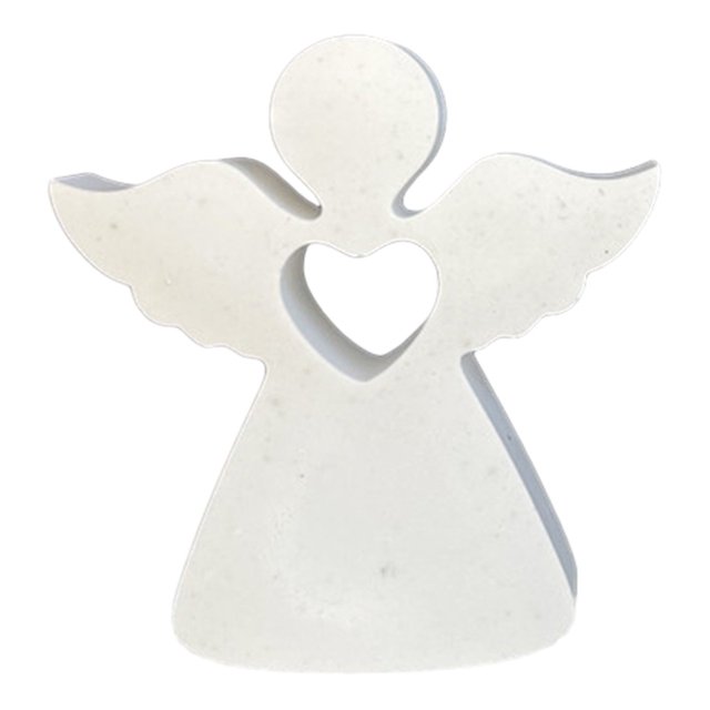 BUYISI Modèle d'Ange d'Amour Fait Main Diy en Silicone pour Décoration Intérieure Grand
