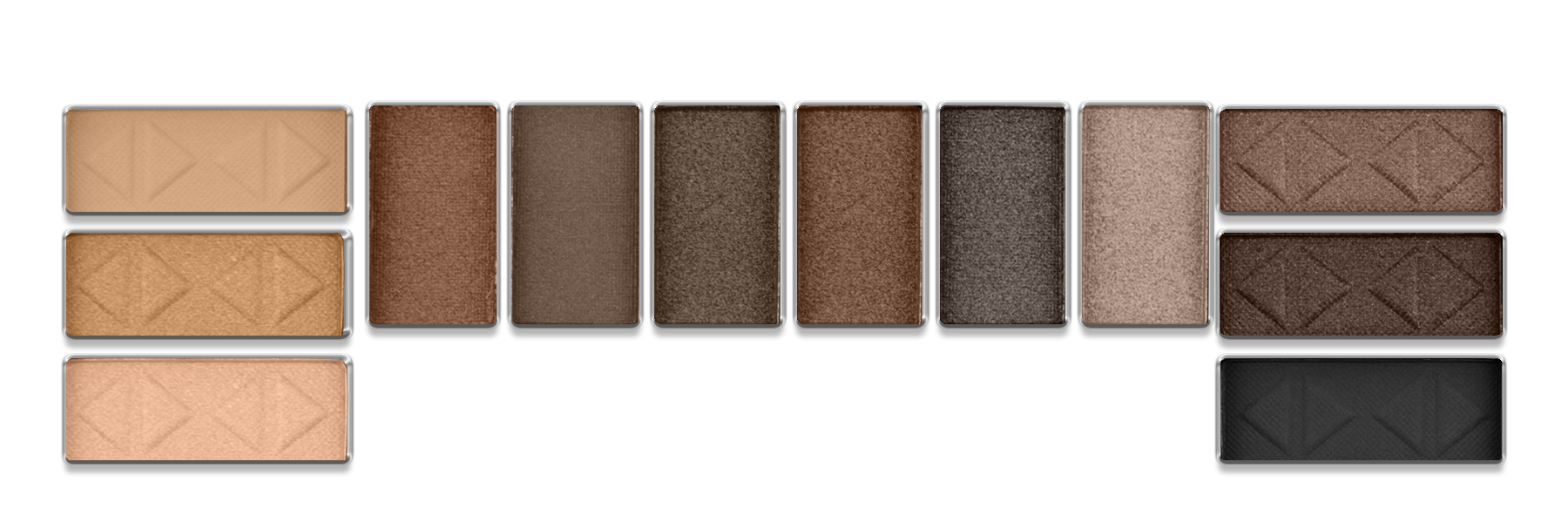 L.A. Colors Day to Night 12-Color Eyeshadow Palette photo 2