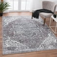 thumbnail image 1 of Luxe Weavers Hampstead Collection Lilac 8x10 Boho Area Rug, 1 of 8