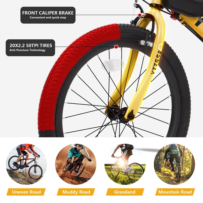 20-24 inch Bike,6-Speed Mountain Bike for Men Women Boys Girls