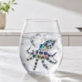 thumbnail image 3 of BingTong Artisanal Blue Ringed Octopus Glassware, 3D Octopuses Stemless Wine Glasses, Handcrafted Marine Animal Bar Glass, Coastal Home Decor Gift For Ocean Lovers B-H, 3 of 7