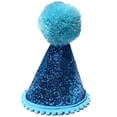 thumbnail image 3 of Accesorios Para Mascotas Con Diadema Sombrero De Cumplea?os Para Mascotas Fiesta De Cumplea?os Gatito Azul Sunnimix Sombrero de cumpleaños de mascotas, 3 of 8