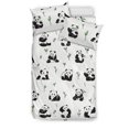 thumbnail image 1 of Panda Pattern Background Bedding Set, 1 of 5