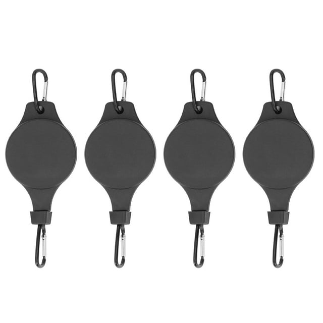 Gancho retráctil para cochecito de bebé, cesta de almacenamiento de juguetes Flexible profesional para el hogar, colgador de polea tipo 1, 4 Uds.