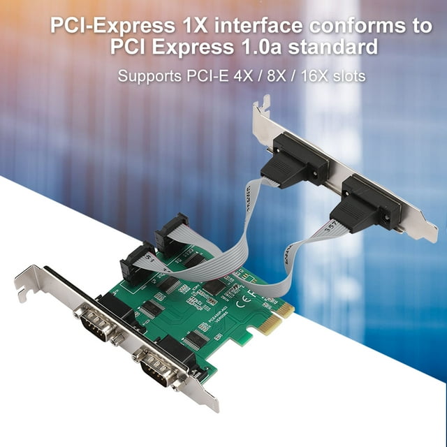 Carte d'Extension, Carte d'Extension PCI-E Pratique, 115.2Kbps pour Ordinateur Portable Ordinateur Portable PC