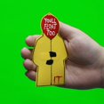 thumbnail image 2 of IT Youll Float Too Raincoat Patch Horror Classic Embroidered Iron On, 2 of 2