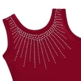 thumbnail image 3 of BAOHULU 3-12Y Girls Gymnastics Leotards Sparkly Red Ballet Dancewear, 3 of 6