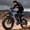 Blue, variant on ESKUTE Electric Bike for Adults, 29MPH Dirt E-Bike, 48V 20.8Ah Battery, 20"x4.0" Fat Tires, 80-Mile Range, NFC Unlock, 7-Speed, Dual Suspension, Pink with Rear Rack & Footrests