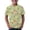 Green, variant on KAUOD Kids Toddler Easter T Shirt Floral Printed Eggs Graphic Tees Casual Easter Top For Girls Boys Short Sleeve Clothing