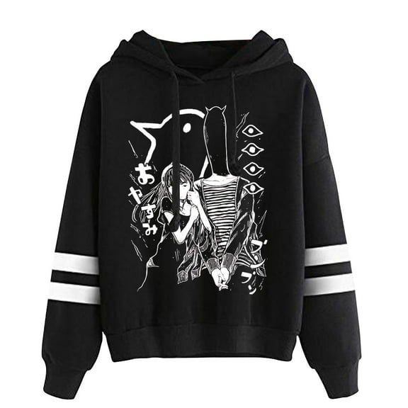 Oyasumi Punpun Pullover Hoodie Women Men Hooded Sweatshirt Long Sleeve Fashion Clothes