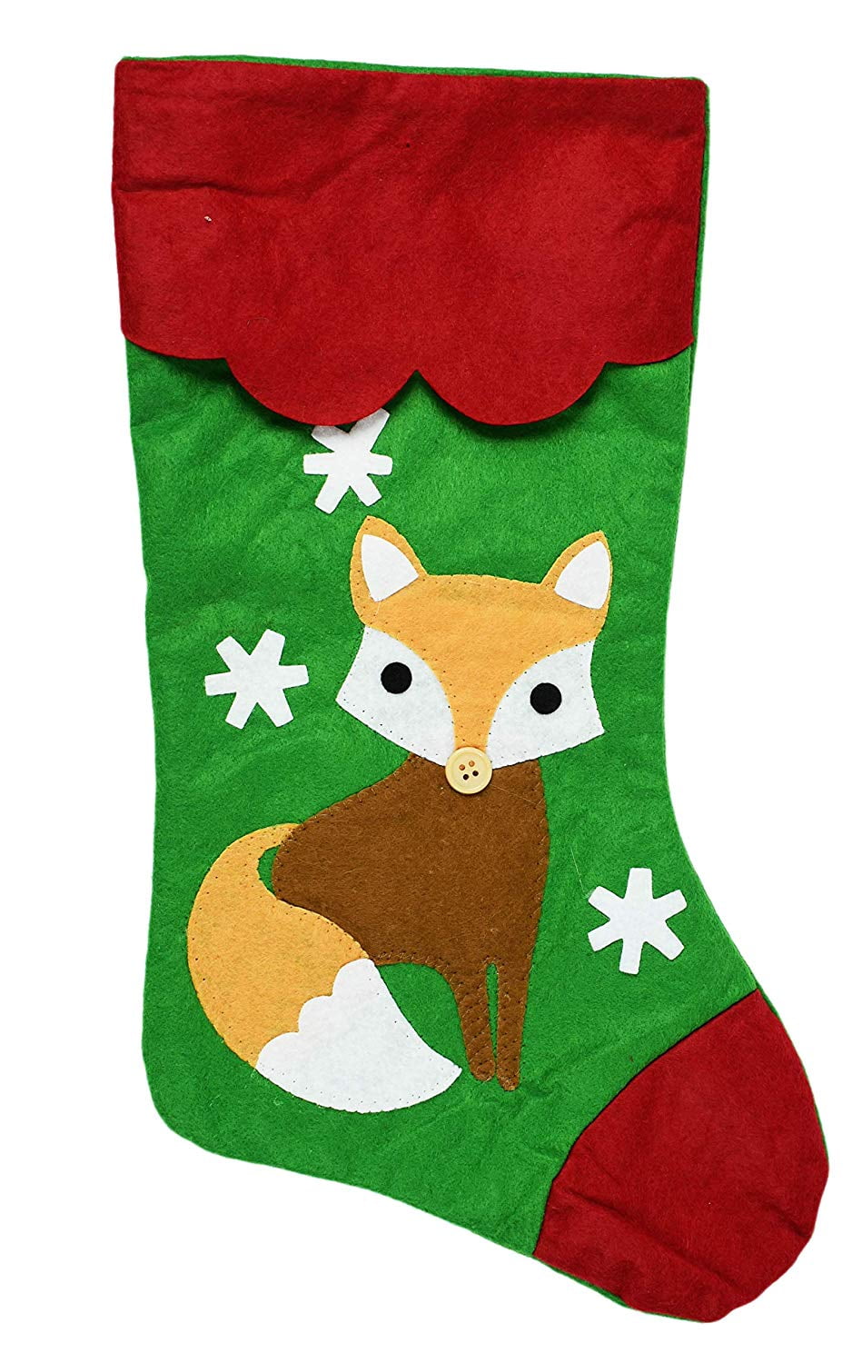 Black Duck Brand 18" Felt Holiday Stockings - Set of 4 - Perfect for Holiday Decor! (12 Stockings)