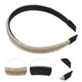 thumbnail image 2 of Unique Bargains 1 Pc Classic Fashion Chain Headband for Women Girls 6.10"x0.79" Rose Gold Tone, 2 of 4