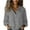 Dark Gray, variant on FAIWAD Cotton Linen Shirts for Women Long Sleeve Collared Button Down Blouses Casual Plain Basic Work Tops
