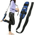 thumbnail image 3 of Pilates Stretching Belt, Multi-ring Buckle Design Yoga Stretching Belt,  For Athletes Dancers, 3 of 8