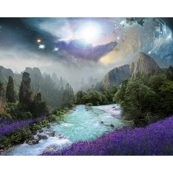 Phenomenon - Paint by Number Kit - 16"x20" (40x50cm) - DIY Acrylic Painting Home Decor