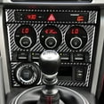 thumbnail image 4 of Real Bright Soft Car Interior Carbon Fiber Sticker Decoration5Pcs For Toyota 86 Subaru BRZ Carbon Fiber Interior Central Console CoverAuto Car Protection Interior Accessories, 4 of 8