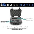 thumbnail image 4 of CASEMATIX Case Compatible with DJI OSMO Pocket Handheld Gimbal Stabilizer Camera – Waterproof, Rugged, Impact Absorbing Foam Compartments, 4 of 7