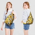 thumbnail image 3 of Butterfly Sunflower Backpack - Whimsical Floral & Insect Motifs, Compact Anti-Theft Pack, 3 of 4