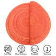 thumbnail image 2 of Azrian Round Braided Placemats Set of 4 Washable Round Placemats for Kitchen Table 15 inch Round Table Mats for Dining Tables, 2 of 4