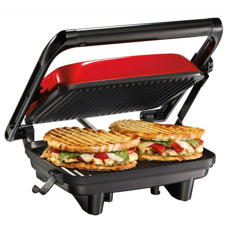 Hamilton Beach Panini Press Gourmet Sandwich Maker | Model# (Best Small Panini Press)