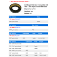 thumbnail image 2 of Left Output Shaft Seal - Compatible with 1984 - 2002 Toyota Corolla FWD Sedan 1985 1986 1987 1988 1989 1990 1991 1992 1993 1994 1995 1996 1997 1998 1999 2000 2001, 2 of 2