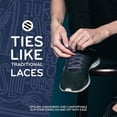 thumbnail image 4 of The Original Stretchlace | Elastic Shoe Laces | Flat Stretch Shoelaces | Navy, 24 in (60 cm), 4 of 7
