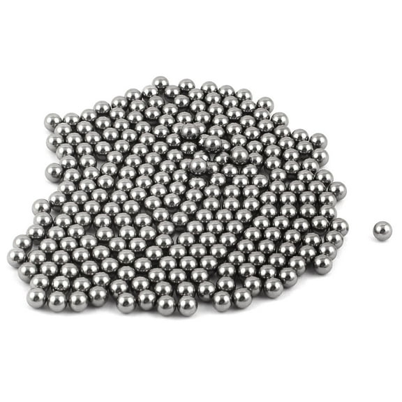 Unique Bargains 220 Pcs 6mm/0.24" Diameter Steel Ball Bearings Bicycle Replacement Parts