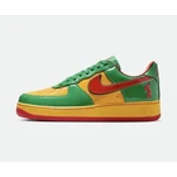 US 11.5 Men Nike x Lil Yachty Mens Air Force 1 Low Concrete Boys "Lucky Green"