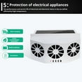 thumbnail image 6 of Summer New Solar Powered Car Ventilator, Auto Window Air Vent Circulation Exhaust Fan, Vehicle Cooler Vent Fan for Cars SUV Trucks, 6 of 9