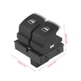 thumbnail image 3 of Interruptor de control eléctrico para ventana eléctrica del lado del conductor para VW Eos Golf MK5 MK6 GTI 2 puertas 5K3 959 857 Ecomeon, 3 of 6
