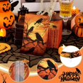 thumbnail image 4 of DAZLUTE 100 PCS Halloween Paper Napkins, 3 Ply Disposable Guest Towels. Black Scary Crow Napkins Party Supplies Halloween Decoration, 4 of 6
