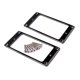 thumbnail image 4 of FENGGUIQU 2Ud Anillos Para Pastillas Humbucker De Guitarra Resistentes En Metal Negro Con Tornillos, 4 of 8