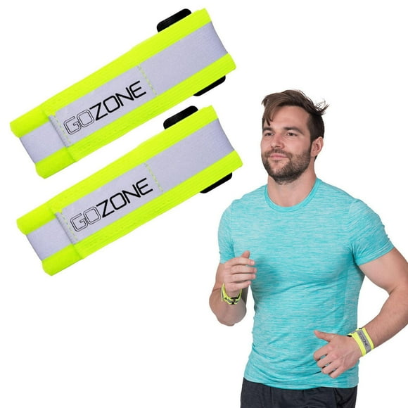 GoZone Reflective Bands – Lime/Grey