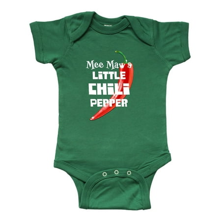 

Inktastic Mee Maw s Little Chili Pepper Gift Baby Boy or Baby Girl Bodysuit
