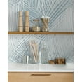 thumbnail image 2 of Lillian August  Palm Tile Peel and Stick Wallpaper 27 in. W x 18 ft. L - Summer Skies, 2 of 7