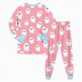 thumbnail image 6 of TOWED22 Toddler Baby Boy Halloween Outfit Pumpkin Embroidery Crewneck Sweatshirt and Pants Halloween Baby Clothes,Pink,8-9 Y, 6 of 8