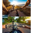 thumbnail image 3 of Action Camera Bike Handlebar Mount 360° Rotation Aluminum Motorcycle Mount Bracket for GoPro Hero 8/7/6/5/ Osmo Actioncam, 3 of 4