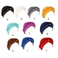 thumbnail image 3 of 4 piezas de envoltura para la cabeza Qarigey sombrero de pirata Accesorios para el cabello color café, 3 of 5