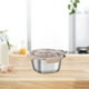 thumbnail image 1 of Recipiente de acero inoxidable para alimentos Macarena 1000 ml con tapa, 1 of 8