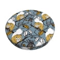 thumbnail image 6 of Uemuo Squirrel And Leaves Pattern Round Bar Stool Seat Covers Washable Stool Cushion Slipcover Elastic Bar Chair Covers-12 inch, 6 of 7