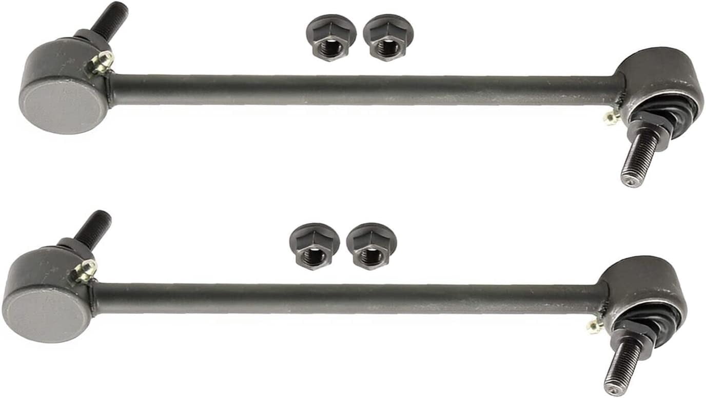 Detroit Axle - AWD Front Sway Bars for 14-18 Jeep Cherokee 2 Stabilizer Sway Bar End Links 2014 2015 2016 2017 2018 Replacement [with Off Road Package]