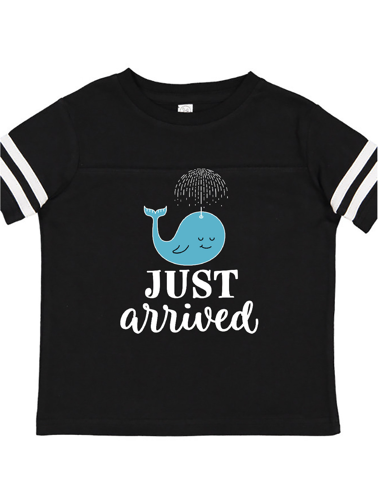INKtastic Just Arrived Baby Boy Whale Toddler TShirt